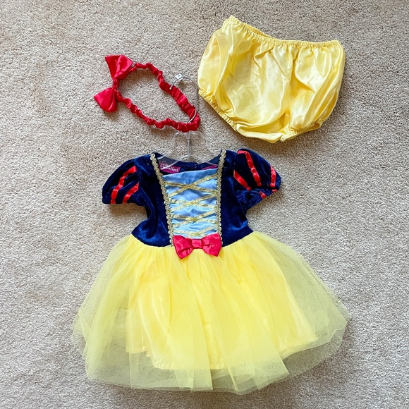Fairest Princess Bustle Snow White Fancy Dress Up Halloween Costume Accessory - Parties Plus